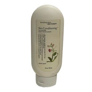 Bath Body Works Sweet Pea Skin Therapy Skin Conditioning In Shower Moisturizer